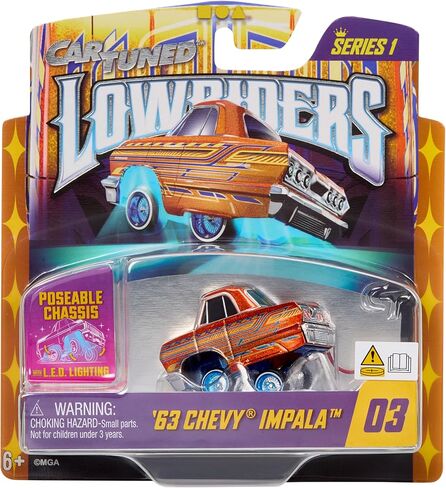 CarTuned™ Lowrider Series 1-1963 تشيفي إمبالا (برتقالي) in Kuwait