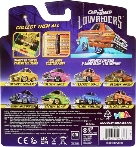 CarTuned™ Lowrider Series 1-1963 تشيفي إمبالا (برتقالي) in Kuwait