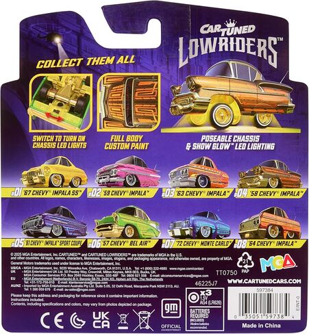 سلسلة CarTuned™ Lowrider 1-1958 تشيفي إمبالا in Kuwait