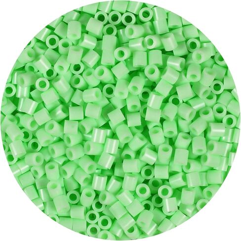 1000Pcs Loose Fuse Beads 5mm Bulk Refill Kit Fast Easy to Use Stress Relief Pixel Art Melting Beads for DIY Decor Crafts Creative Handmade Projects 3D Craft (Grey 1) in Saudi Arabia