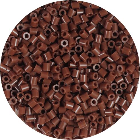 1000Pcs Loose Fuse Beads 5mm Bulk Refill Kit Fast Easy to Use Stress Relief Pixel Art Melting Beads for DIY Decor Crafts Creative Handmade Projects 3D Craft (Grey 1) in Saudi Arabia