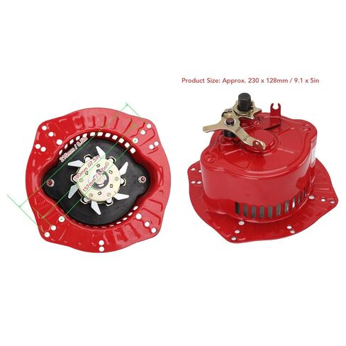 Denash Upgraded Hand Crank Starter,Air Cooled Engines Starters,Mini Tiller Engine Starters for 170F 173F 178F 186F 188F 192F 195F,Starter Assembly for Vertical Air Cooled in Saudi Arabia