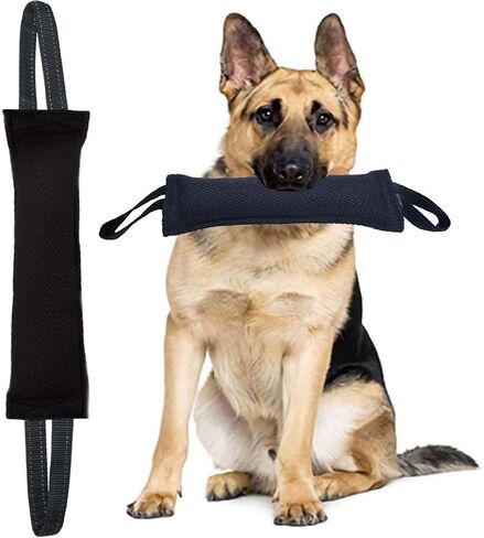Clysoru Tug of War Dog Toy Bite with 2 Strong Handles Made of Durable Tear Resistant Strong Stitches in Saudi Arabia