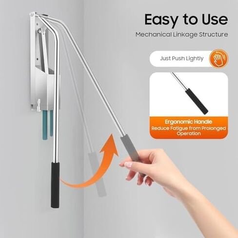 ماكينة بثق الطين من الفولاذ المقاوم للصدأ مع قوالب قابلة للتبديل، مناسبة للتركيب على الحائط، مثالية لصناعة الفخار والسيراميك وطين البوليمر. in Kuwait