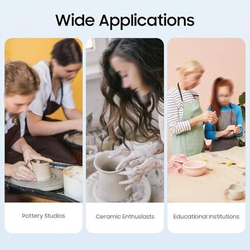 ماكينة بثق الطين من الفولاذ المقاوم للصدأ مع قوالب قابلة للتبديل، مناسبة للتركيب على الحائط، مثالية لصناعة الفخار والسيراميك وطين البوليمر. in Kuwait