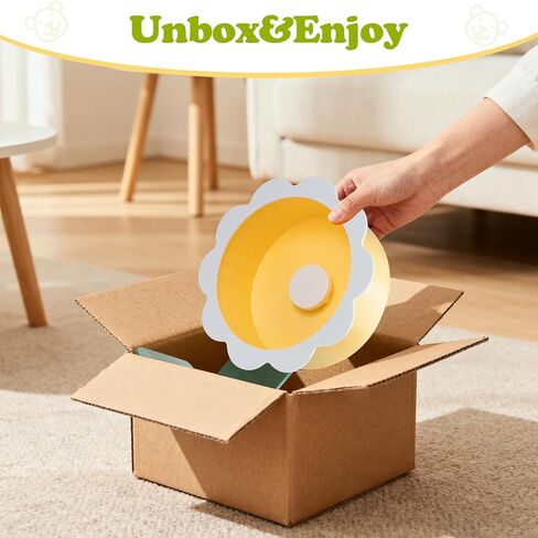 عجلات تمرين هامستر صامتة للغاية - عجلات جري هامستر دوارة هادئة مع حامل قابل للتعديل للهامستر الجربوع والفئران أو غيرها من الحيوانات الأليفة الصغيرة (أصفر، كبير) in Kuwait