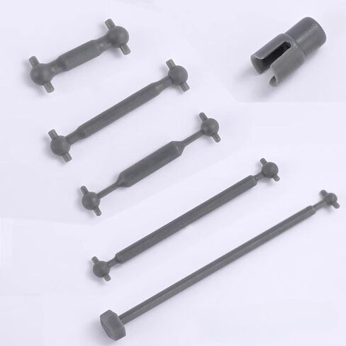 12 Pieces 1/87 HO Scale Shaft Coupler Train Accessories Upgraded Part Landscape in Saudi Arabia