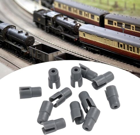 12 Pieces 1/87 HO Scale Shaft Coupler Train Accessories Upgraded Part Landscape in Saudi Arabia