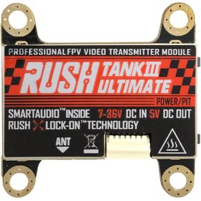 جهاز إرسال MEIVIFPV FPV VTX Rush Tank III RUSHFPV 5.8G 48CH PIT/25/200/500/800mW قابل للتحويل 30x30 لطائرة السباق بدون طيار FPV in Kuwait