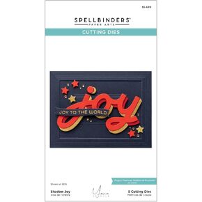 يموت Spellbinders S5-699 Shadow Joy Etched من مجموعة City Holiday Collection بواسطة Yana Smakula in Kuwait