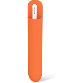 حامل مقلمة عالمي من MoKo، جراب محمي من السيليكون اللاصق القابل لإعادة الاستخدام متوافق مع Apple Pencil Pro/ (USB-C)/ الجيل الأول/ الثاني، ملحقات أقلام الرصاص ذات الحجم المماثل، أسود in Kuwait