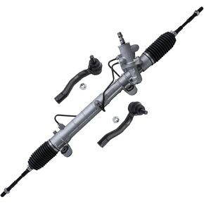 Detroit Axle - Touring Rack and Pinion Kit for 2003-2008 Toyota Corolla ، 2004 2005 2006 2007 Power Steering Rack & Pinion Assembly 2 AND OUTER ROD ANDS in Saudi Arabia