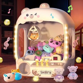 Skirfy Claws Machines for Kids Bear,Vending Machines Toys with Sound，Lights and Furbys for Girls,Arcades Games Toys for Ages 8-13,Birthday Party for 6 7 8 9 Year Old Boys Girls in Kuwait