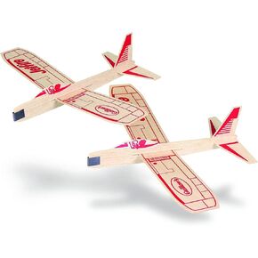 مجموعةitsYourAirplane.com المكونة من 12 مجموعة من طائرات Guillow's Jetfire المزدوجة (إجمالي 24 طائرة شراعية) in Kuwait