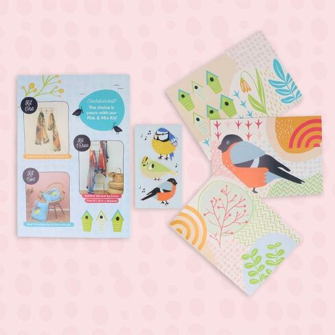 Scheepjes CKAL Bullfinch Blanket Kit - Complete Crochet and Knit Set in Saudi Arabia