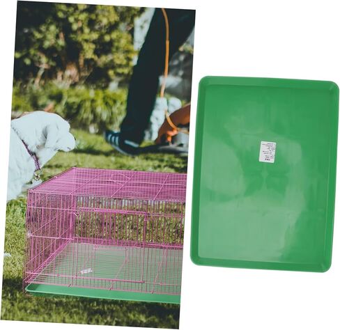 POPETPOP 1PC الحيوانات الأليفة المرحاض الكلب منصات لقفص الكلب قفص عموم الكلب قفص بطانة صينية علبة قفص الكلب استبدال علبة قفص الفرخ قفص بيت الكلب عموم وسادة تبول حوض حظيرة الدجاج براز XXL البلاستيك in Saudi Arabia