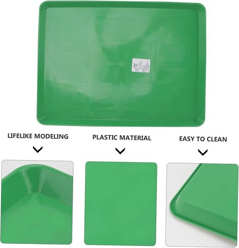 POPETPOP 1PC الحيوانات الأليفة المرحاض الكلب منصات لقفص الكلب قفص عموم الكلب قفص بطانة صينية علبة قفص الكلب استبدال علبة قفص الفرخ قفص بيت الكلب عموم وسادة تبول حوض حظيرة الدجاج براز XXL البلاستيك in Saudi Arabia
