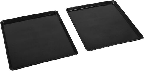 Zerodis 2PCS الكلب قفص علبة قفص استبدال المقالي الأحذية صواني القفص استبدال عموم الدجاج أنبوب بطانة المقالي لتدريب بيت الكلب الحيوانات الأليفة قعادة 2PCS علبة الكلب متعددة الأغراض التمهيد حصيرة in Kuwait