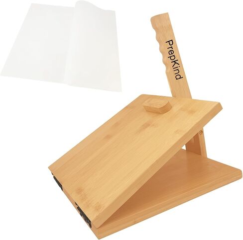 10 Inch Bamboo Tortilla Press, Eco-Friendly, Non-Stick Kitchen Wooden Tortilla Press, Authentic, Handmade Tortilla Maker, Easy Clean in Saudi Arabia