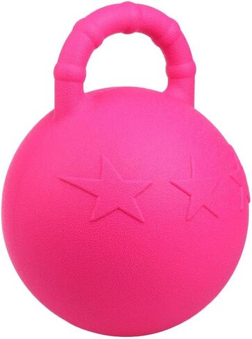 Game Ball Pet Horse Stable and Yard Toy, 28cm Pink in Saudi Arabia