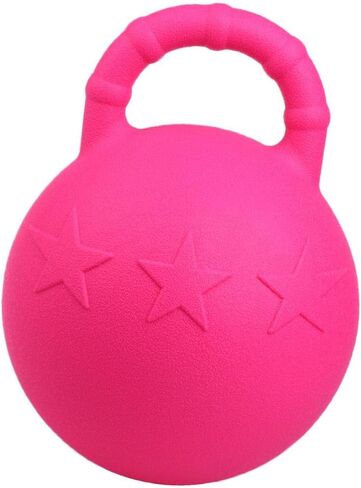 Game Ball Pet Horse Stable and Yard Toy, 28cm Pink in Saudi Arabia