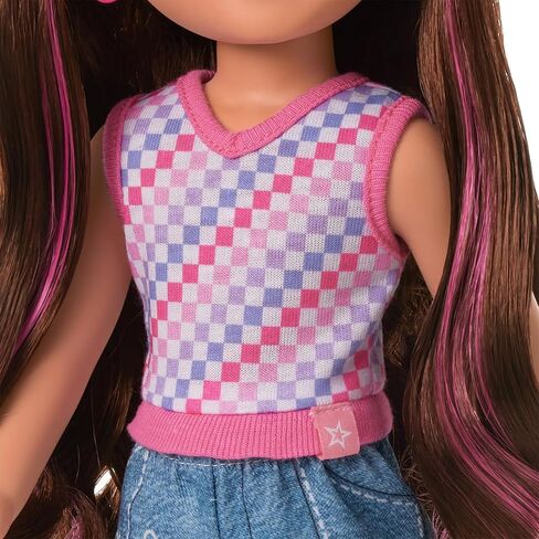 American Girl, AG Sisters School Style مجموعة أزياء، ملابس دمى، للدمى مقاس 14.5 بوصة، 10 قطع، للأعمار من 4 سنوات فما فوق in Kuwait
