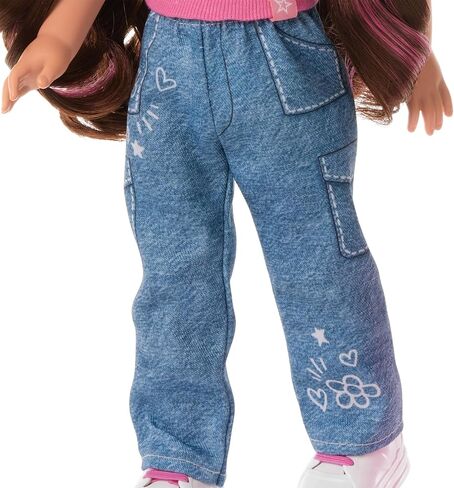 American Girl, AG Sisters School Style مجموعة أزياء، ملابس دمى، للدمى مقاس 14.5 بوصة، 10 قطع، للأعمار من 4 سنوات فما فوق in Kuwait