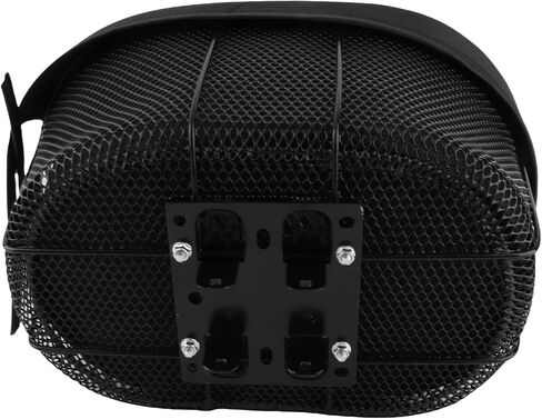 Pet Cycling Carrier Front Basket Safety Strap Comfortable Sponge Liner - Small Pets - Black (Type A) in Saudi Arabia