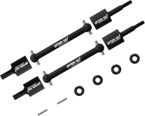 RC سيارة الألومنيوم الكلب العظام محرك مشترك رمح مجموعة ل طامية TT-02B الهيكل 1/10 4WD على الطرق الوعرة سيارة ترقية أجزاء in Saudi Arabia