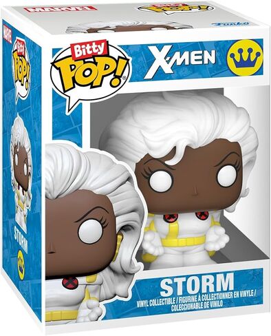 Funko Bitty Pop! X-Men: Rogue, Nightcrawler, Gambit, Storm and A Surprise Mystery Mini Figure - 0.9 Inch (2.2 Cm) Collectable - Stackable Display Shelf Included - Gift Idea - Cake Topper in Saudi Arabia
