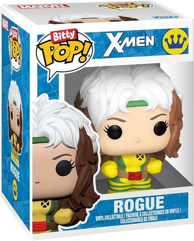 Funko Bitty Pop! X-Men: Rogue, Nightcrawler, Gambit, Storm and A Surprise Mystery Mini Figure - 0.9 Inch (2.2 Cm) Collectable - Stackable Display Shelf Included - Gift Idea - Cake Topper in Saudi Arabia