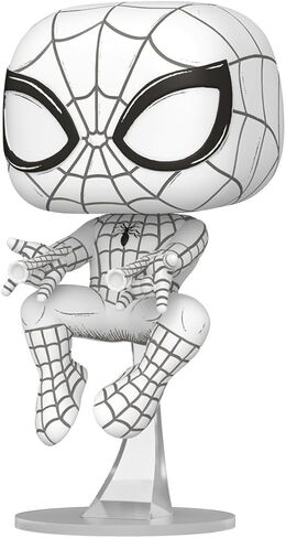 فانكو بوب! Marvel: Marvel Sketched - Spider-Man - مجسم من الفينيل قابل للتجميع - فكرة هدية - بضائع رسمية - ألعاب للأطفال والكبار - مراوح هزلية - نموذج مجسم لهواة الجمع والعرض in Saudi Arabia