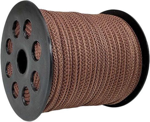 5/32 inch White Polyester Cord-4mm Braided Macrame Rope-99ft-Soft Low Elasticity Twisted String for Gift Wrapping, Drawstring Bags, Hats, Lanyards, Crochet, Hanging, Jewelry Making & DIY Crafts in Saudi Arabia
