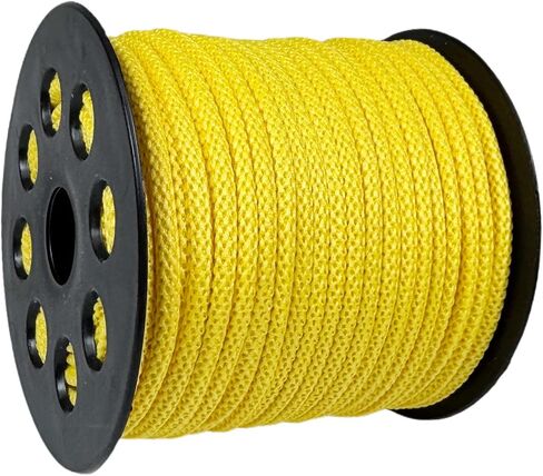 5/32 inch White Polyester Cord-4mm Braided Macrame Rope-99ft-Soft Low Elasticity Twisted String for Gift Wrapping, Drawstring Bags, Hats, Lanyards, Crochet, Hanging, Jewelry Making & DIY Crafts in Saudi Arabia