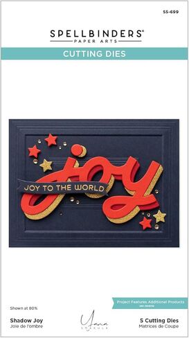 Spellbinders S5-699 Shadow Joy Etched Dies from The City Holiday Collection by Yana Smakula in Kuwait