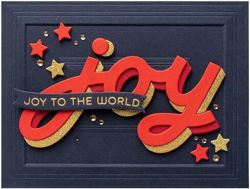 Spellbinders S5-699 Shadow Joy Etched Dies from The City Holiday Collection by Yana Smakula in Kuwait