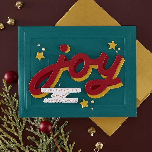 Spellbinders S5-699 Shadow Joy Etched Dies from The City Holiday Collection by Yana Smakula in Kuwait