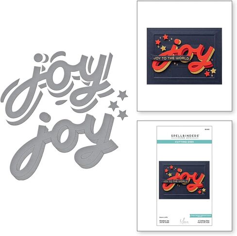 Spellbinders S5-699 Shadow Joy Etched Dies from The City Holiday Collection by Yana Smakula in Kuwait