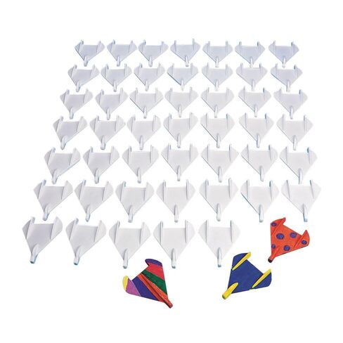 S&S Worldwide Zing Wing Gliders - Craft Foam Gliders (Pack of 50) - Size: 6" x 6-1/2" - Recyclable in Saudi Arabia