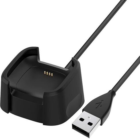 شاحن USB بطول 3.3 قدم متوافق مع فيتبيت فيرسا 2، قاعدة شحن مضادة للانزلاق بديلة للساعة الذكية (ليست متوافقة مع فيتبيت فيرسا/فيرسا لايت) in Kuwait