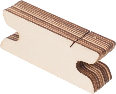 LALAFINA Wooden Weaving Shuttle 10Pcs Set Craft Tool for DIY Knitting and Handmade Weaving Projects Compact 3.11 Inch Loom Accessory for Arts and Crafts in Saudi Arabia