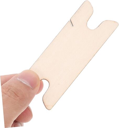 LALAFINA Wooden Weaving Shuttle 10Pcs Set Craft Tool for DIY Knitting and Handmade Weaving Projects Compact 3.11 Inch Loom Accessory for Arts and Crafts in Saudi Arabia