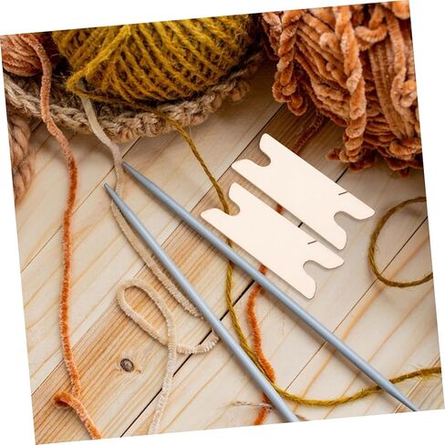 LALAFINA Wooden Weaving Shuttle 10Pcs Set Craft Tool for DIY Knitting and Handmade Weaving Projects Compact 3.11 Inch Loom Accessory for Arts and Crafts in Saudi Arabia