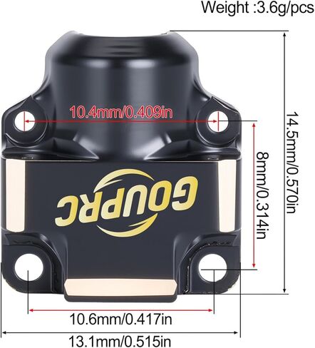 مفاصل التوجيه النحاسية للمحاور الأمامية والخلفية أوزان مختلفة لترقيات الزاحف SCX30 AXIAL 1/30 RC in Kuwait