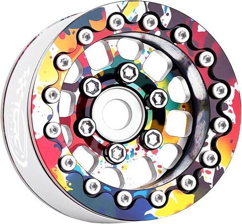 4 قطعة طبق عميق الألومنيوم 1.55 بوصة عجلات محاور ل 1/10 RC محوري AX90069 D90 TF2 Tamiya CC01 1/18 UTB18 كابرا عربات التي تجرها الدواب ترقيات in Saudi Arabia