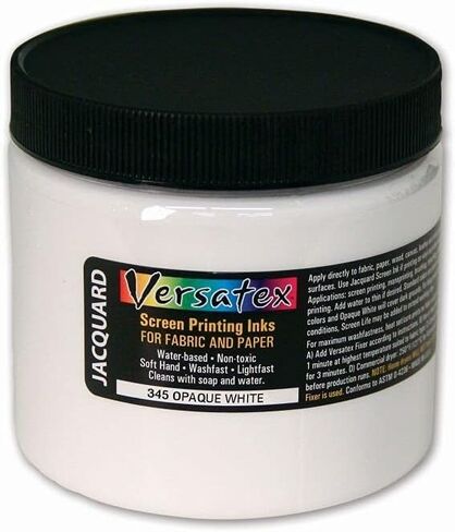 Jacquard Versatex Screen Printing Inks, Opaque White in Saudi Arabia