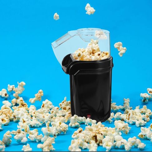 ماكينة صنع الفشار بالهواء الساخن من أبوفان، ماكينة صنع الفشار بالهواء الساخن الكهربائية 110 فولت، صانع الوجبات الخفيفة المنزلية لعيد الميلاد، وليالي الأفلام، والعطلات in Kuwait