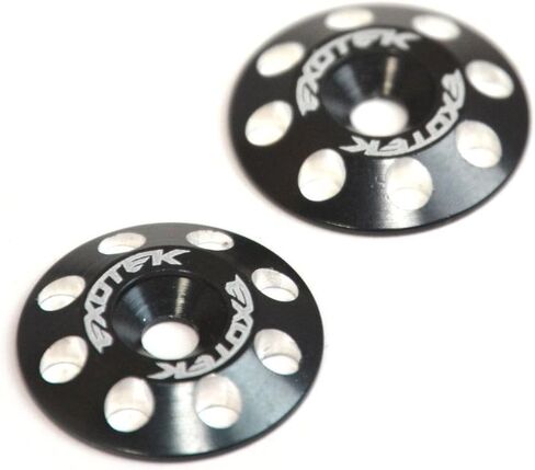 أزرار جناح Flite V2، 6061 2 حزمة - أسود / Exotek / 1678BLK in Kuwait