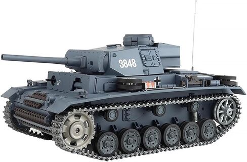 Henglong 1:16 US M4A3 Sherman RC Main Battle Tank, 2.4Ghz Remote Control Metal Tank for Adults Model Toy (Professional Version) in Saudi Arabia