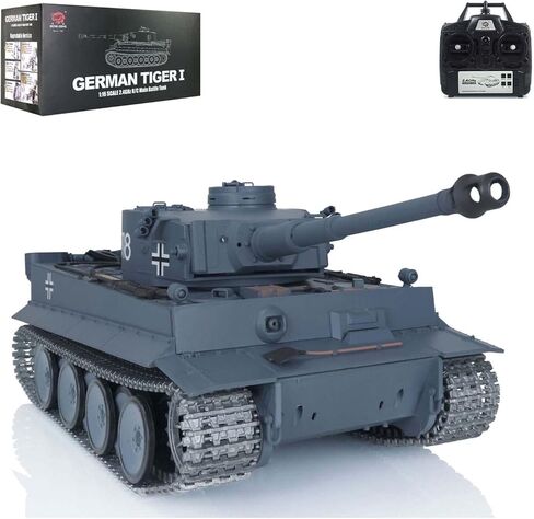 TOUCAN RC HOBBY US in Stock Henglong 1/16 Scale 7.0 Upgraded Metal Version German Tiger I RTR RC Tank 3818 in Saudi Arabia